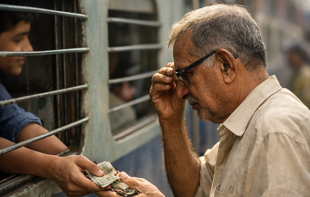 Viral : Farewell at the railway station