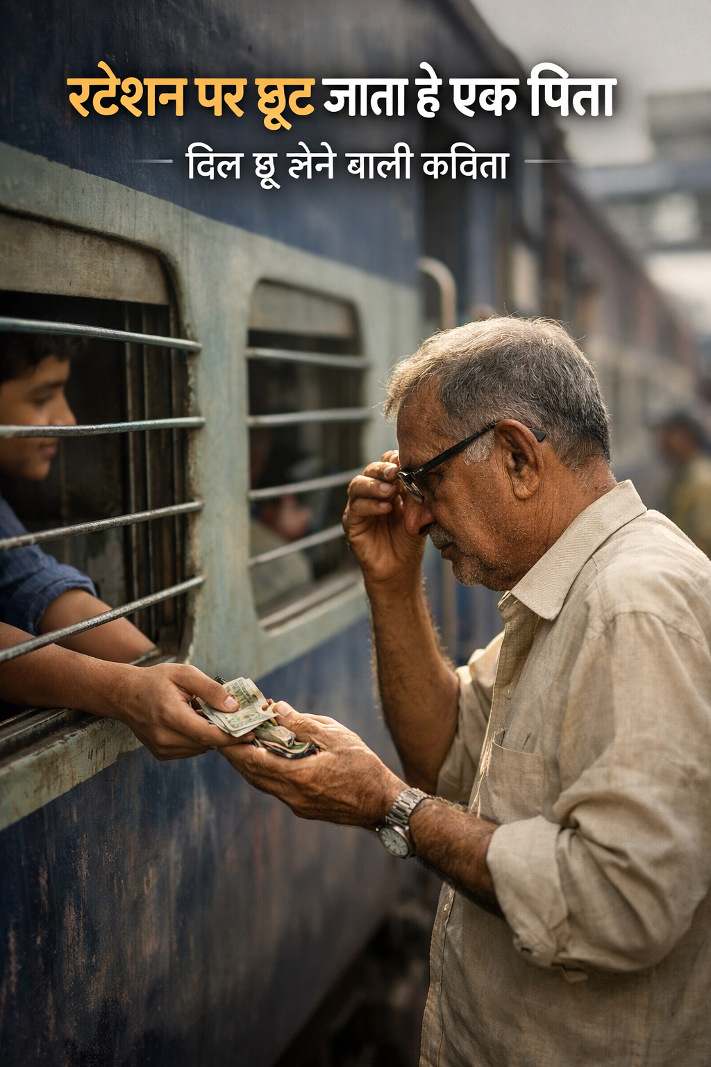 Viral : Farewell at the railway station