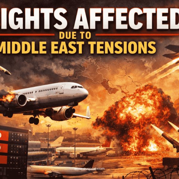Flights affected due to Middle East tensions