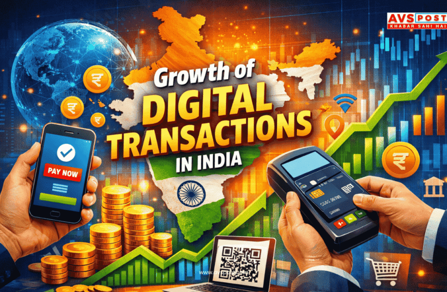 Growth of Digital Transactions In India : Cashless India A Growing Trend