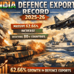 India Defence Exports Record 2025-26: Massive 62.66% increase, reaching 80+ countries
