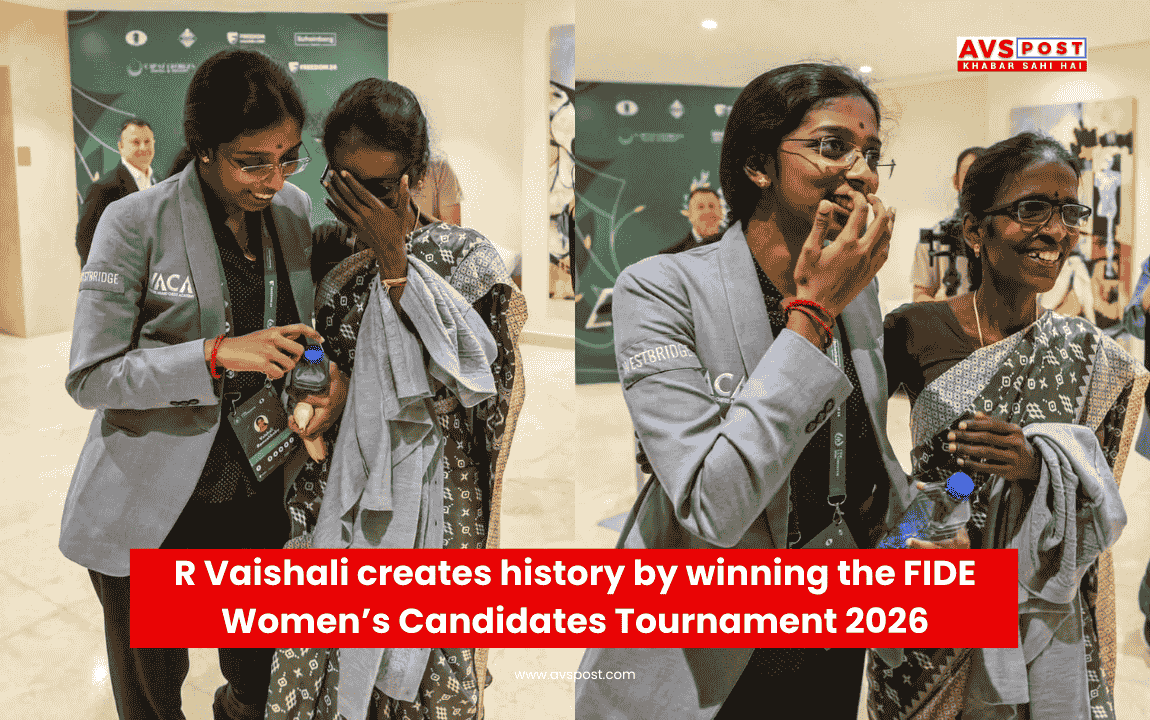 R. Vaishali Creates History : Wins the 2026 FIDE Women’s Candidates Tournament