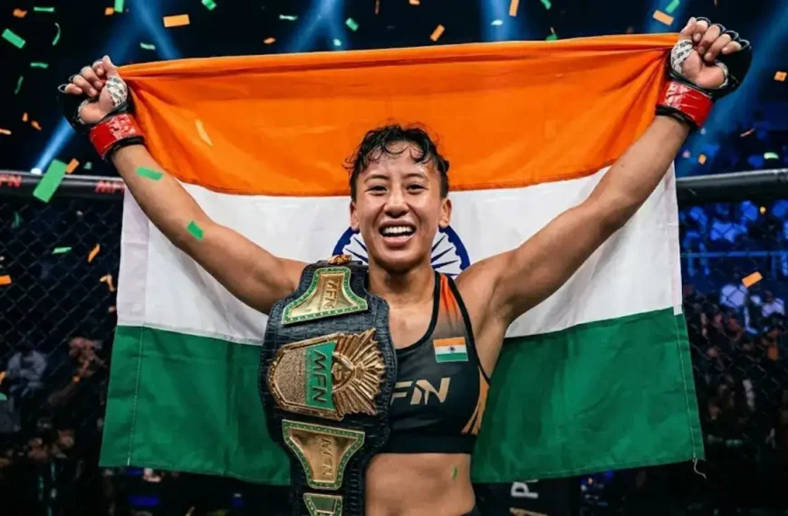 Sonam Zomba defended her Strawweight World Title at MFN 18 with a strong performance
