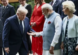 Modi-Trump meeting at the G7
