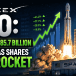 SpaceX IPO: Record $85.7 Billion Raised as Shares Skyrocket