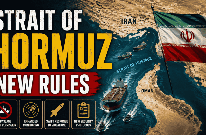 Strait of Hormuz New Rules