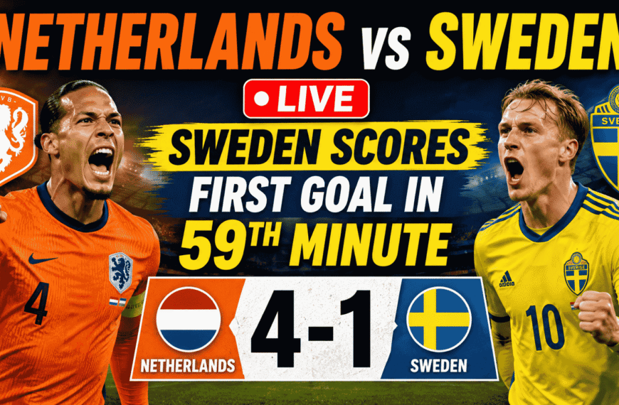 Netherlands vs Sweden Live