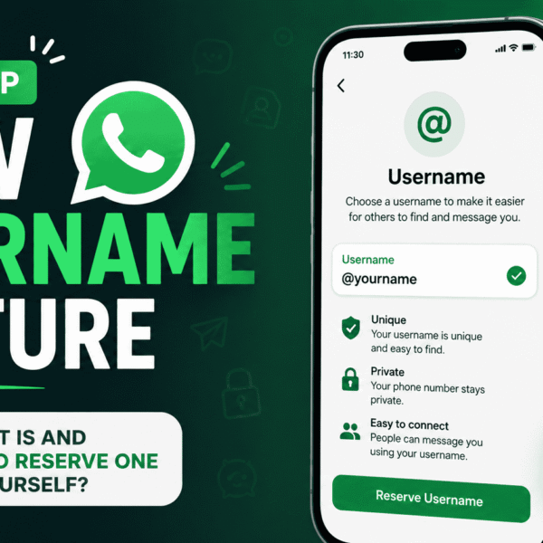 WhatsApp New Username Feature : What It Is and How to Reserve One for Yourself?