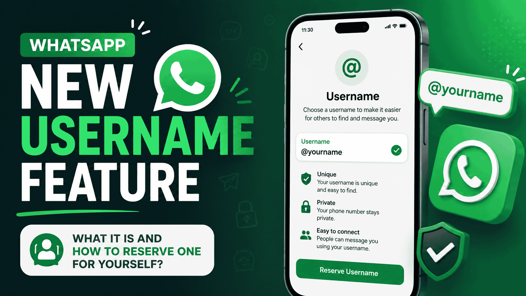 WhatsApp New Username Feature : What It Is and How to Reserve One for Yourself?