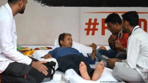 Sonam Wangchuk's hunger strike receives support in the US; protest held outside the Indian Embassy in Washington.