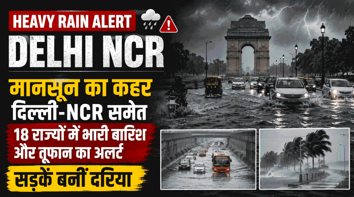 Heavy Rain Alert Delhi NCR