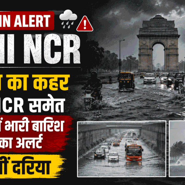 Heavy Rain Alert Delhi NCR