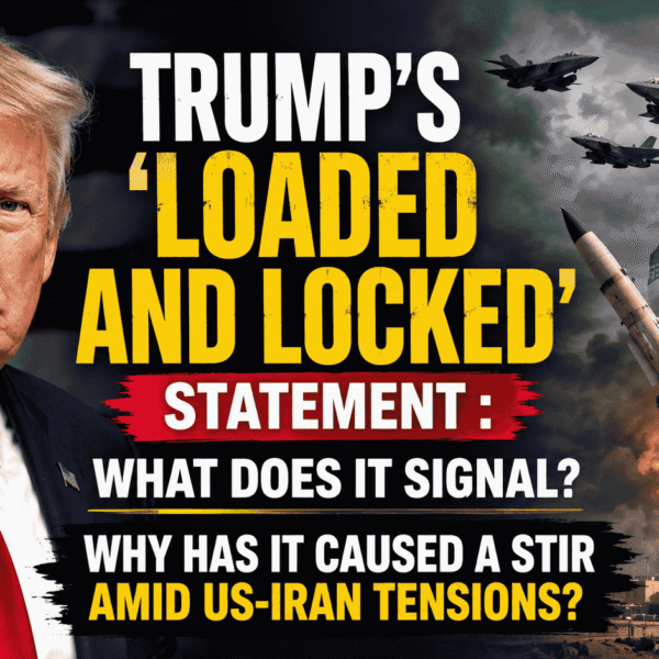 Trump's 'Loaded and Locked' Statement