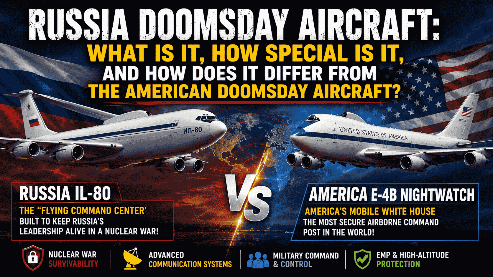 Russia Doomsday Aircraft