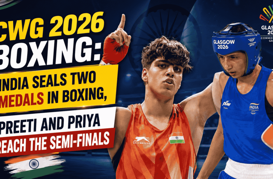 CWG 2026 Boxing : India seals two medals in boxing, Preeti and Priya reach the semi-finals