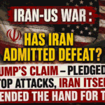 Iran-US War : Has Iran Admitted Defeat? Trump’s Claim – Pleaded to Stop Attacks, Iran Itself Extended the Hand for Talks