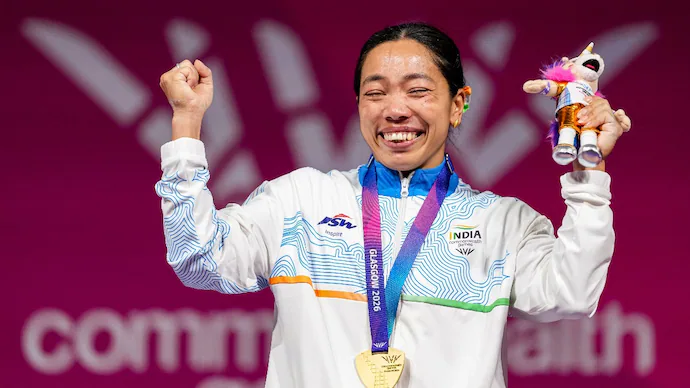 Mirabai Chanu Gold Medal : Historic Hat-Trick at Commonwealth Games 2026