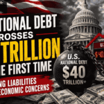 US National debt crosses $40 trillion for the first time; rising liabilities heighten economic concerns