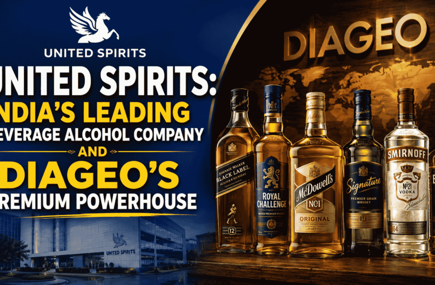 United Spirits : India’s Leading Beverage Alcohol Company and Diageo’s Premium Powerhouse