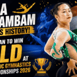 Ariha Pangambam Creates History : First Indian to Win Gold at Asian Aerobic Gymnastics Championships 2026
