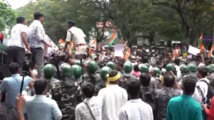 Ranchi Students Assembly March : छात्रों का विधानसभा घेराव और परीक्षा घोटाले के खिलाफ आक्रोश