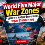 World five major war zones : यूक्रेन-रूस से लेकर ईरान-US तक बढ़ता वैश्विक तनाव