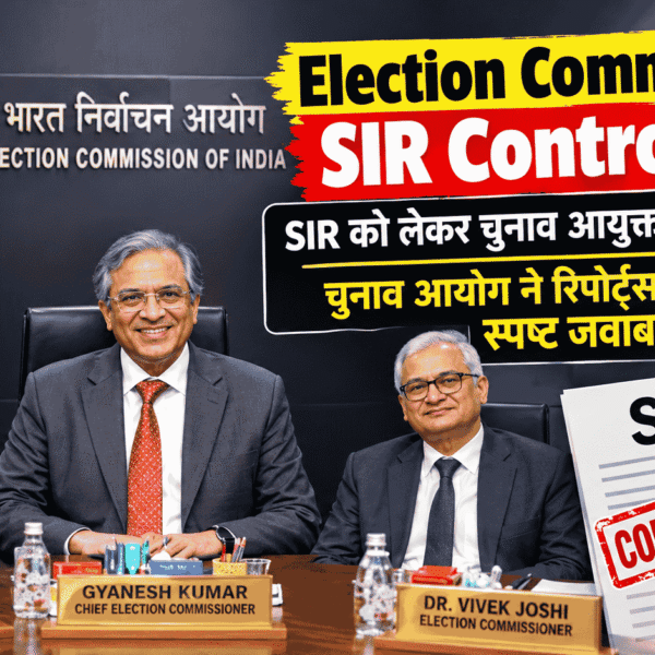 Election Commission SIR Controversy : SIR को लेकर चुनाव आयुक्तों में मतभेद? चुनाव आयोग ने रिपोर्ट्स पर दिया स्पष्ट जवाब