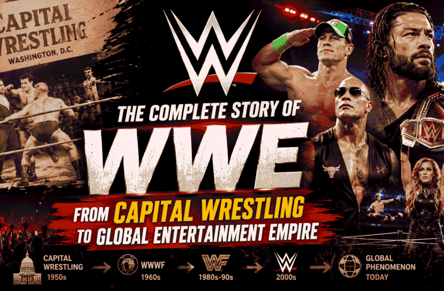 The Complete Story of WWE : From Capital Wrestling to Global Entertainment Empire