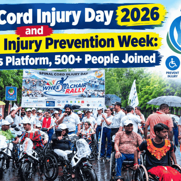 Spinal Cord Injury Day 2026 and National Injury Prevention Week : A Platform for Awareness, Over 500 People Participated
