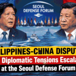 Philippines-China Dispute : How Diplomatic Tensions Escalated at the Seoul Defense Forum