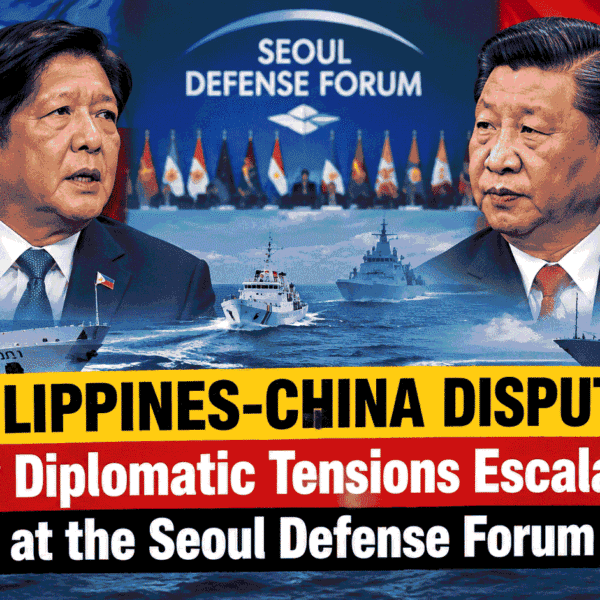 Philippines-China Dispute : How Diplomatic Tensions Escalated at the Seoul Defense Forum
