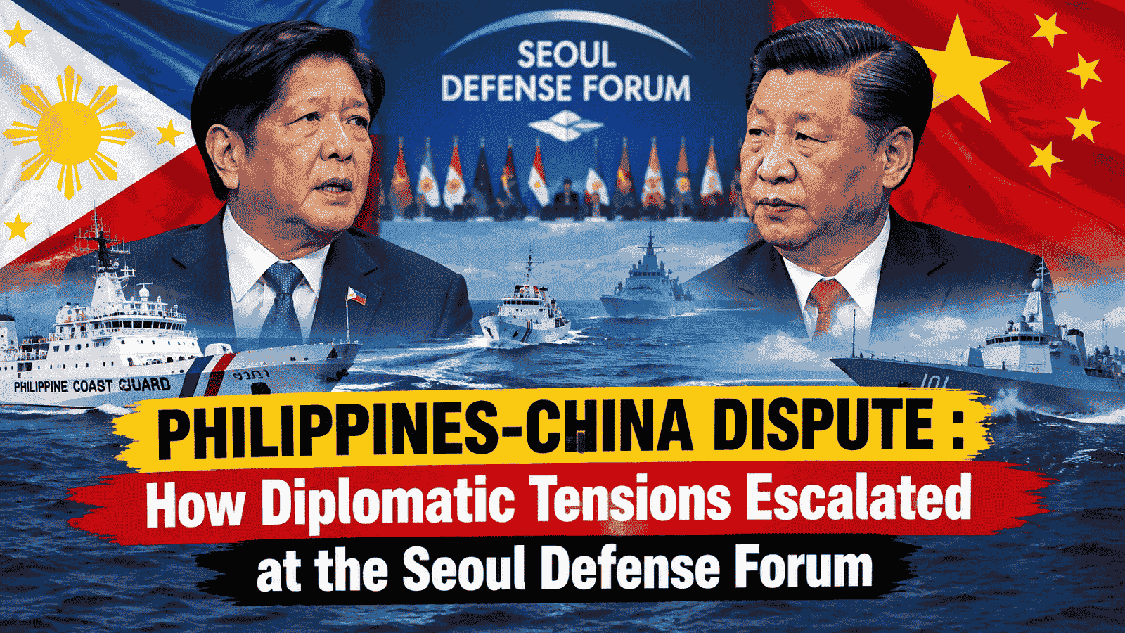 Philippines-China Dispute : How Diplomatic Tensions Escalated at the Seoul Defense Forum