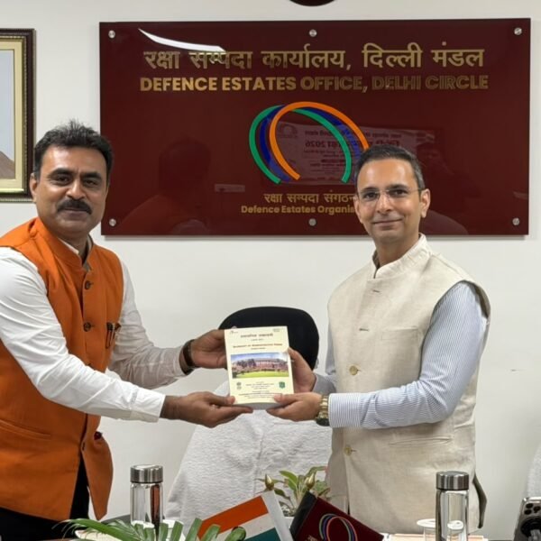 Inauguration of Hindi Pakhwada 2026 at Defence Estate Office, Delhi Circle