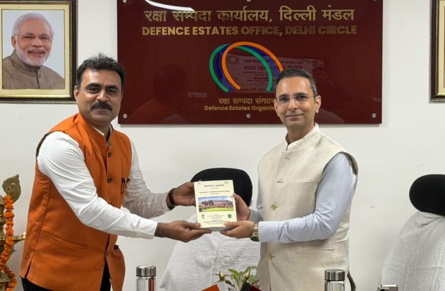 Inauguration of Hindi Pakhwada 2026 at Defence Estate Office, Delhi Circle