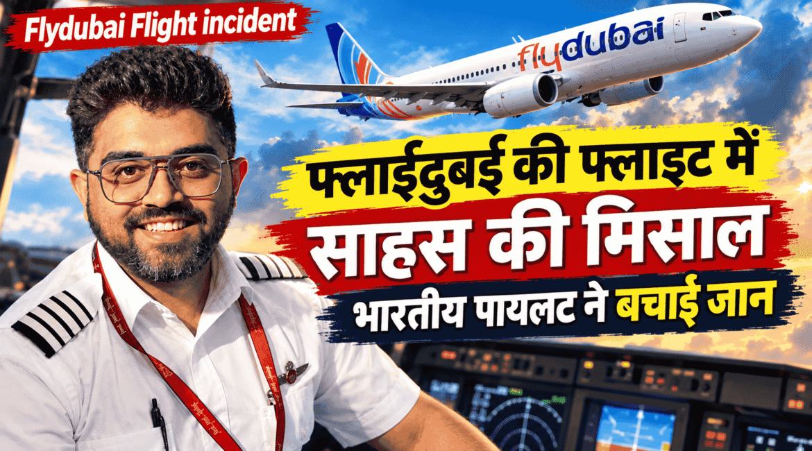 Flydubai Flight incident : फ्लाईदुबई की फ्लाइट में साहस की मिसाल, भारतीय पायलट, प्लंबर और डेंटिस्ट ने बचाई जान