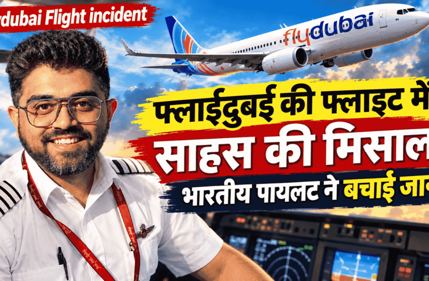 Flydubai Flight incident : फ्लाईदुबई की फ्लाइट में साहस की मिसाल, भारतीय पायलट, प्लंबर और डेंटिस्ट ने बचाई जान